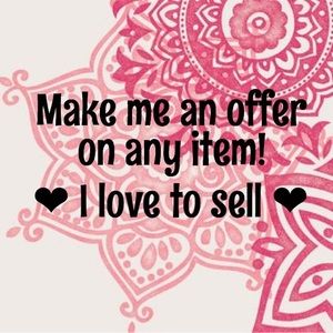 Always willing to entertain offers ❤️