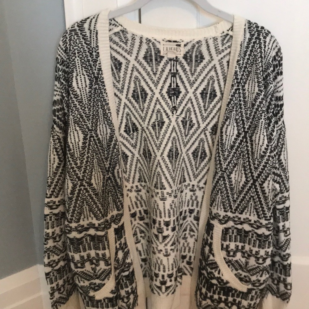 Patterned Cardigan