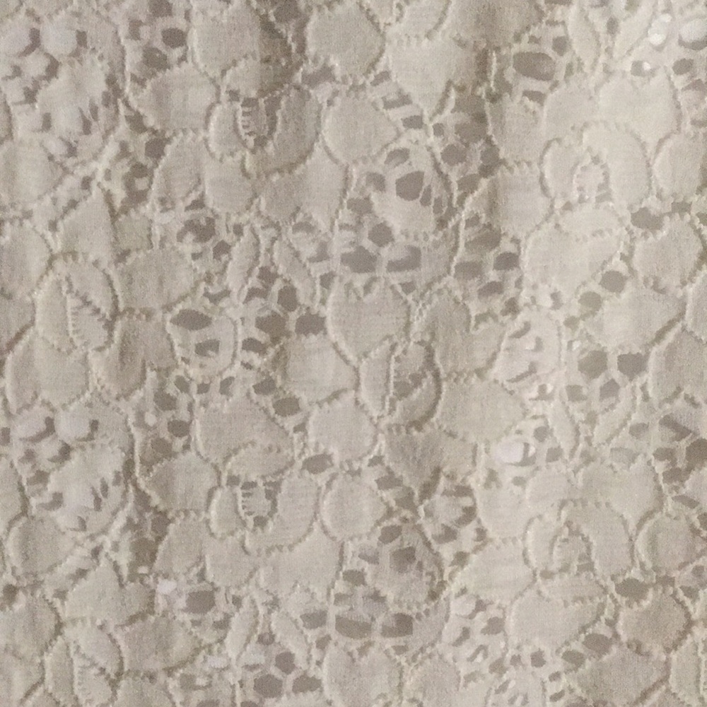 Alfani White Lace Dress 👗 2x - Picture 4 of 6