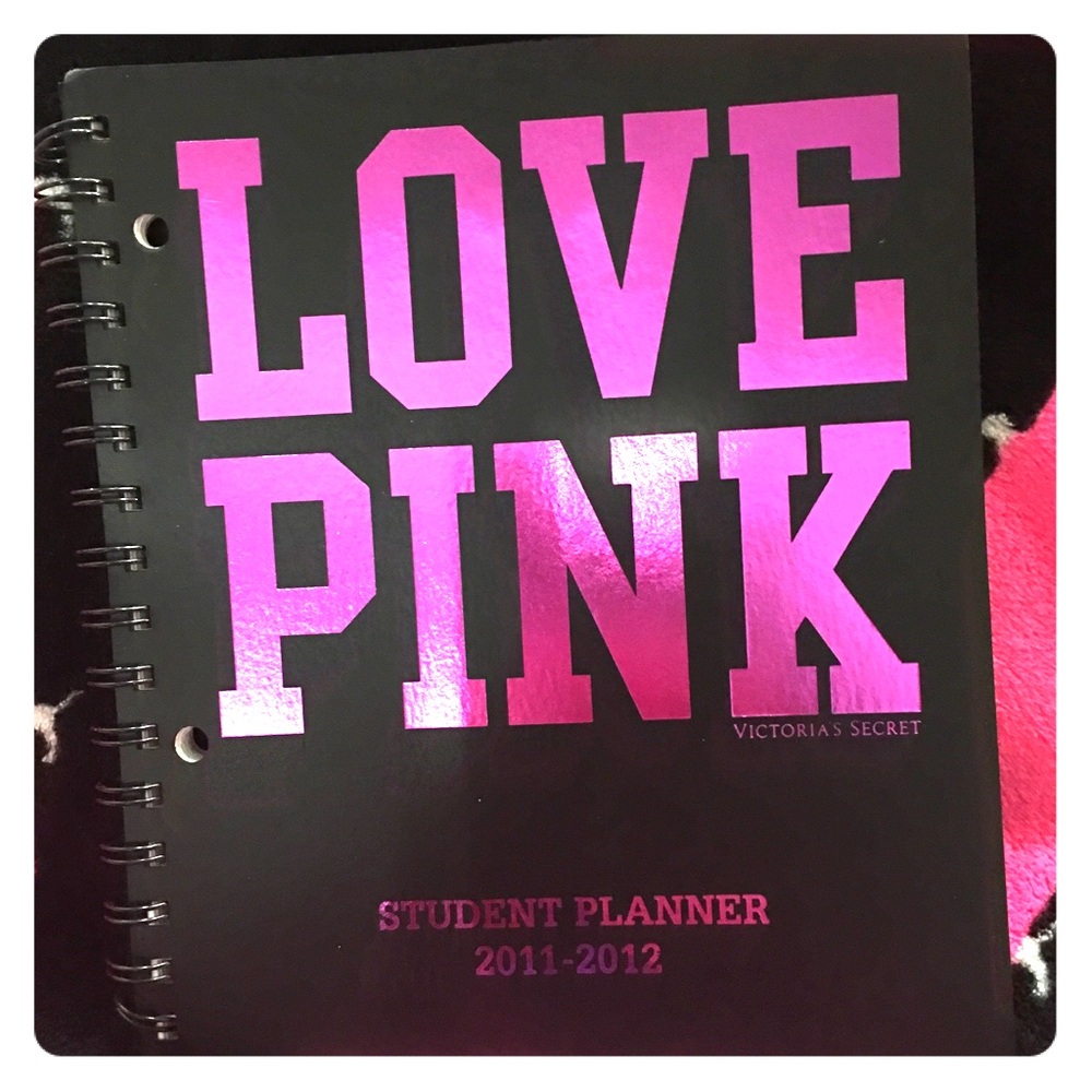 Rare Victoria’s Secret Love Pink Journal Planner