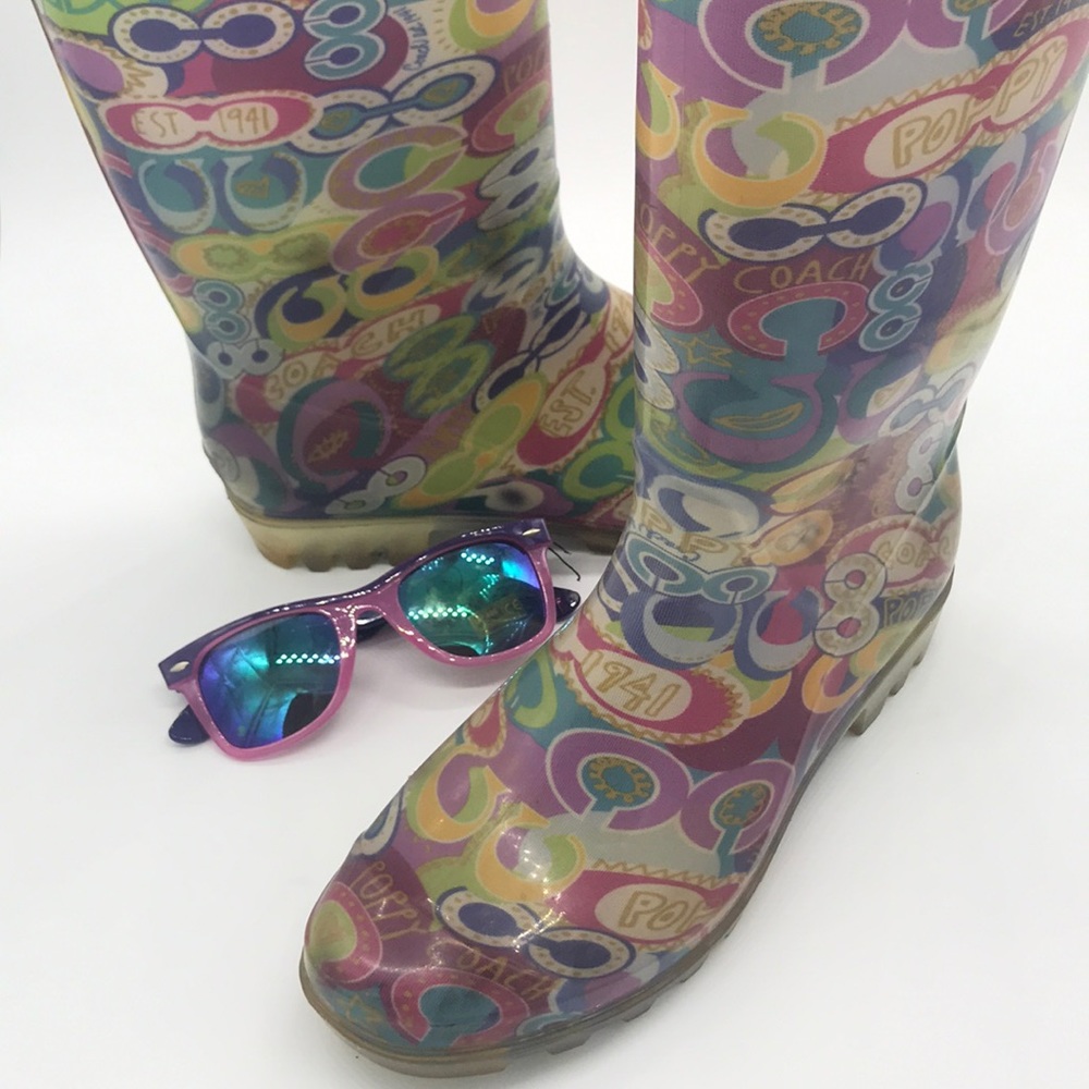 Coach Rain boots