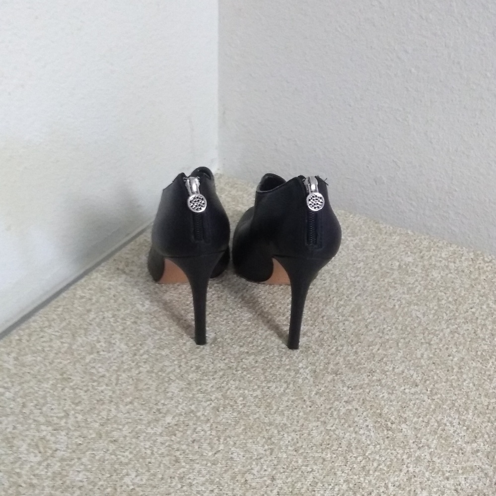Coach Black Leather Ankle Boots - Picture 5 of 5