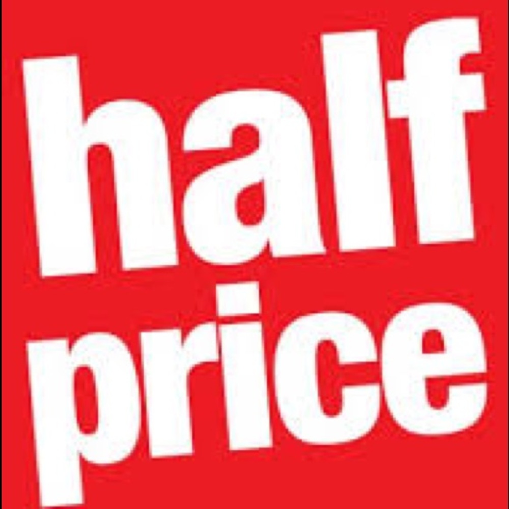 Half Price Sale
