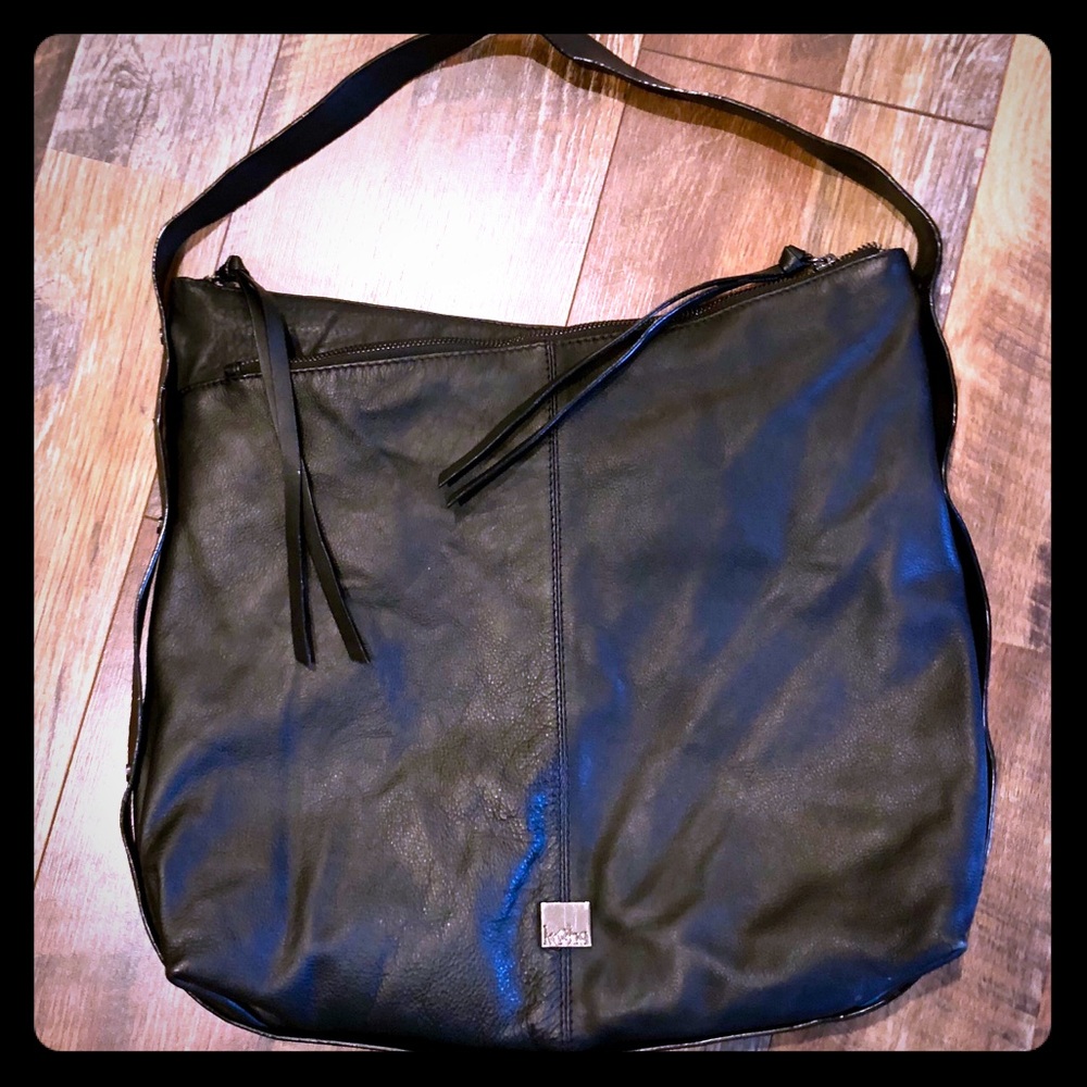 KOOBA Stratford Leather Hobo Bag