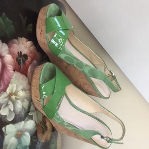 Coach Open Toe Shoes