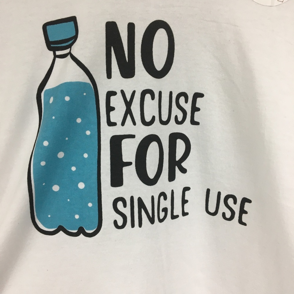 Ladies Jr Recycled Thread Crop Top Tee - Picture 2 of 6