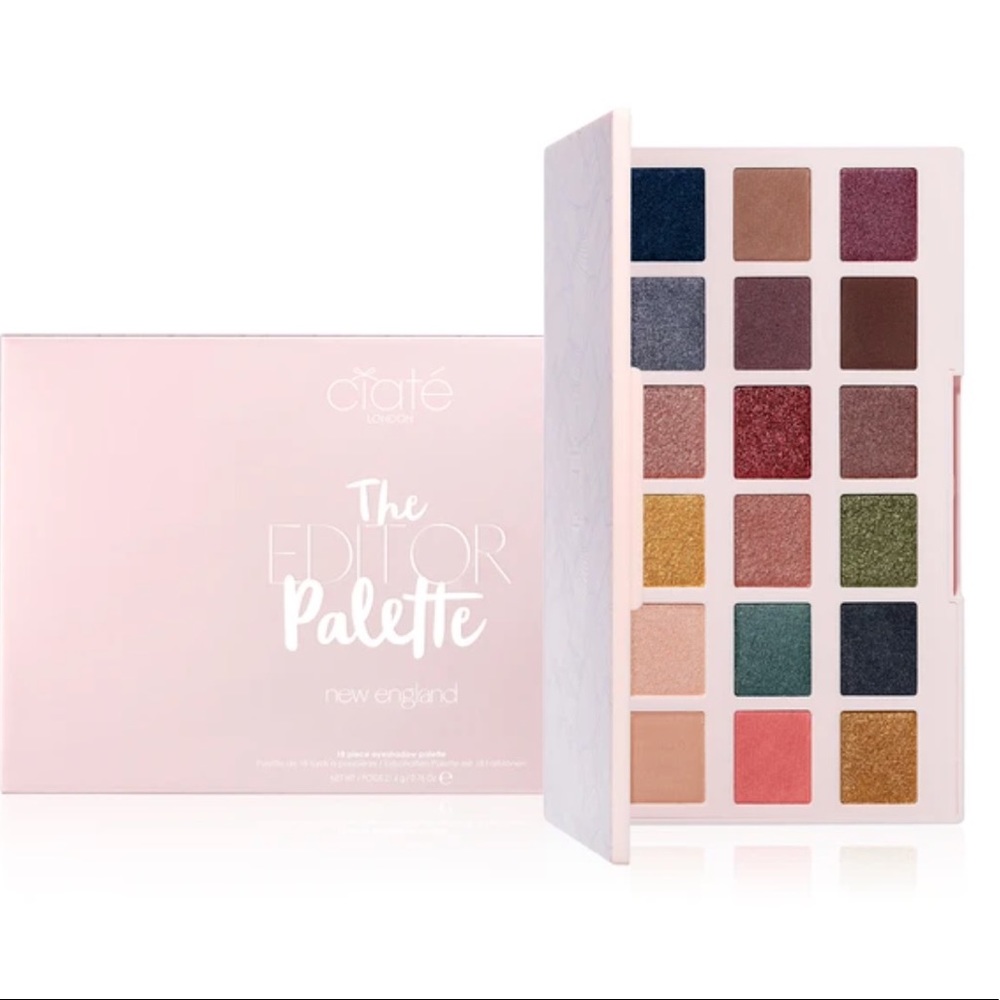 NIB $32 Ciate Editor 18 Piece Eyeshadow Palette