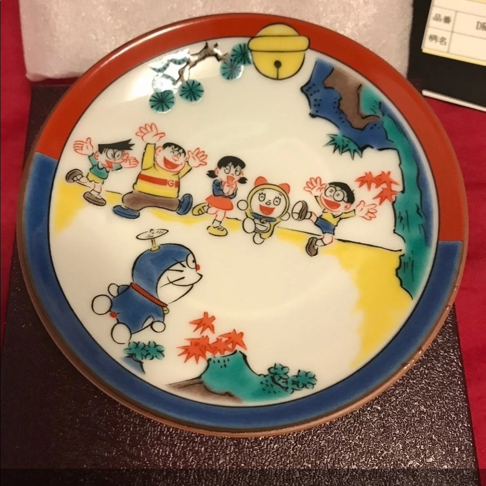 NWT Japan Doraemon Porcelain Plate