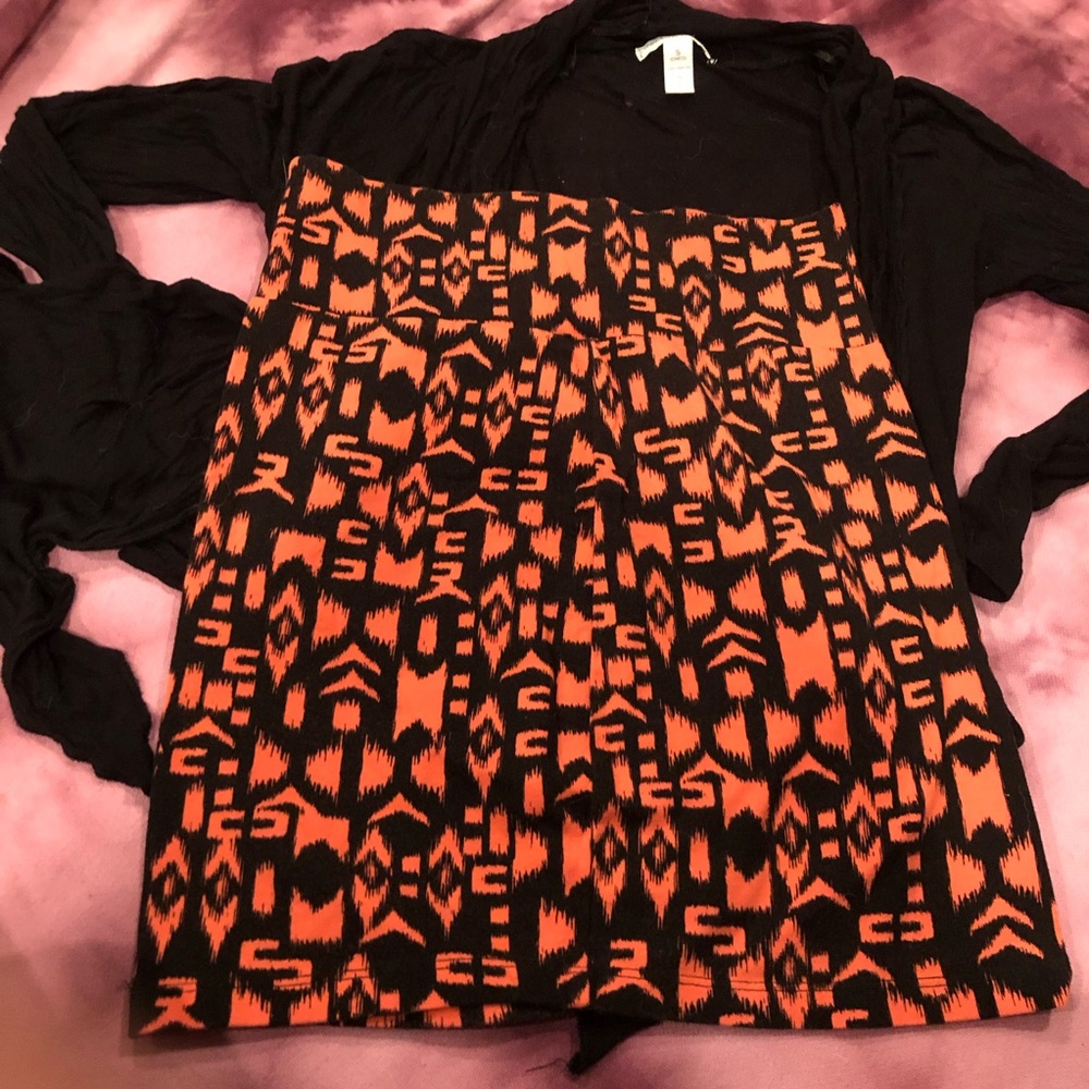 Tribal Design Pencil Skirt