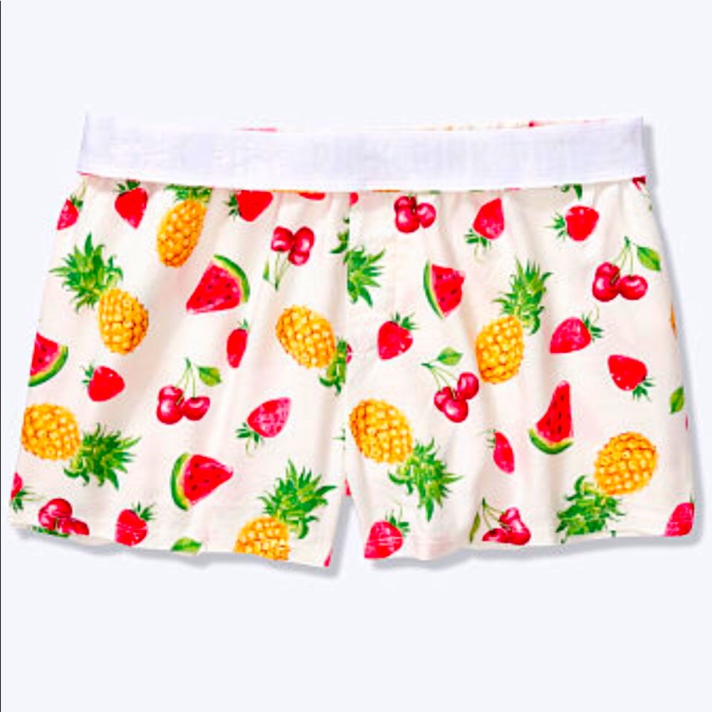 NWT Victoria’s Secret Pink L Boxy Sleep Shorts