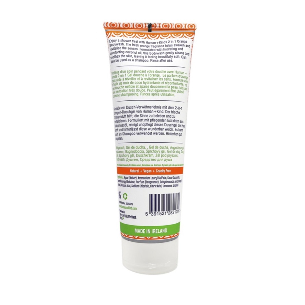 HUMAN+KIND BODY WASH | SHAMPOO - ORANGE - Picture 3 of 7
