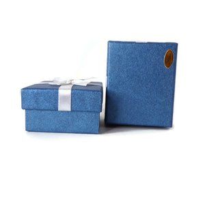 Jewelry Packing Boxes 69 Pcs Blue W/White 2354