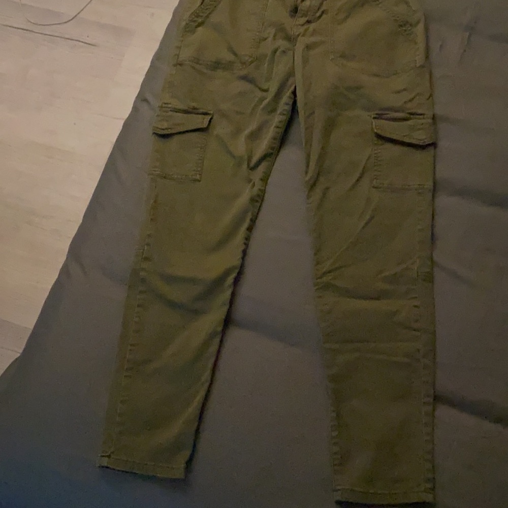 Green cargo pants - Picture 2 of 4