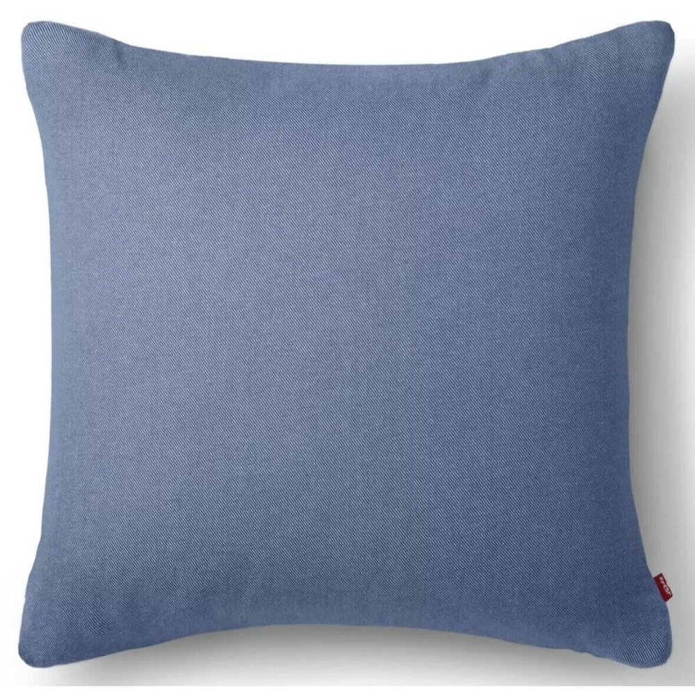 LEVIS Patchwork Bandana Print Throw Pillow Red Blu - Picture 4 of 4
