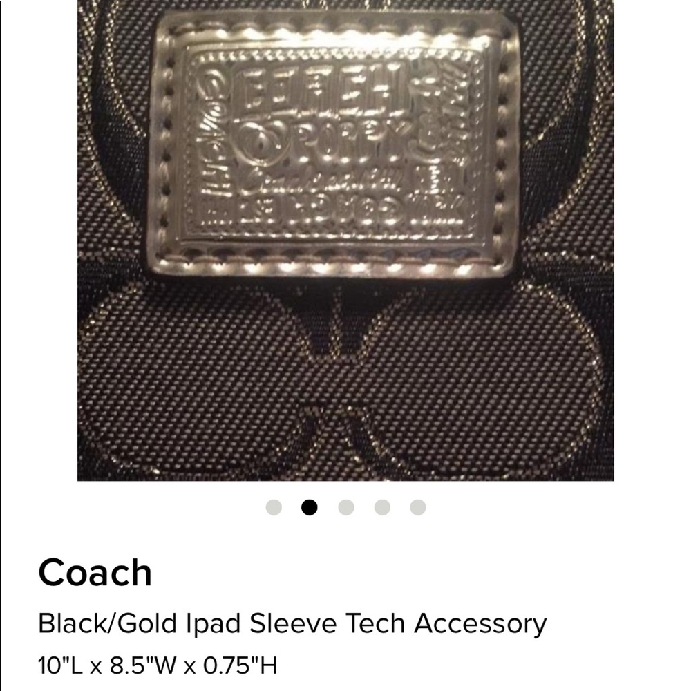 Coach tablet sleeve - Picture 2 of 4