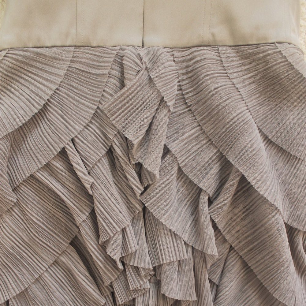 BCBG Max Azria Strapless Tiered-Tulle Dress - Picture 11 of 15