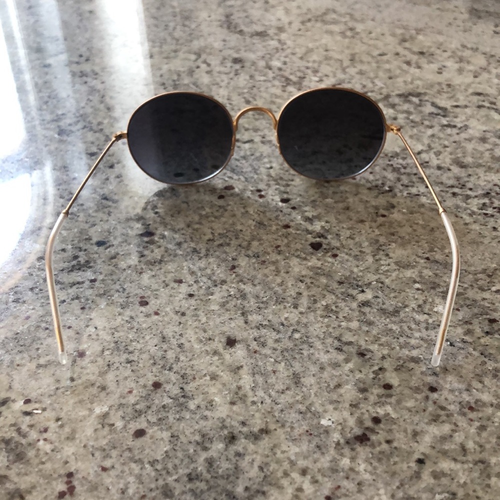 Ray Ban Beat Sunglasses Purple and gold - Picture 2 of 6