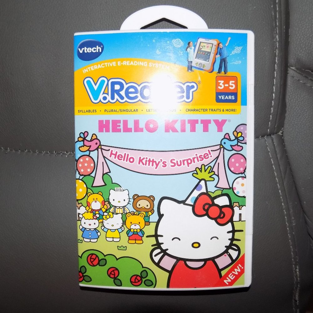 VTech V.Reader Game - Hello Kitty, AGES 3-5