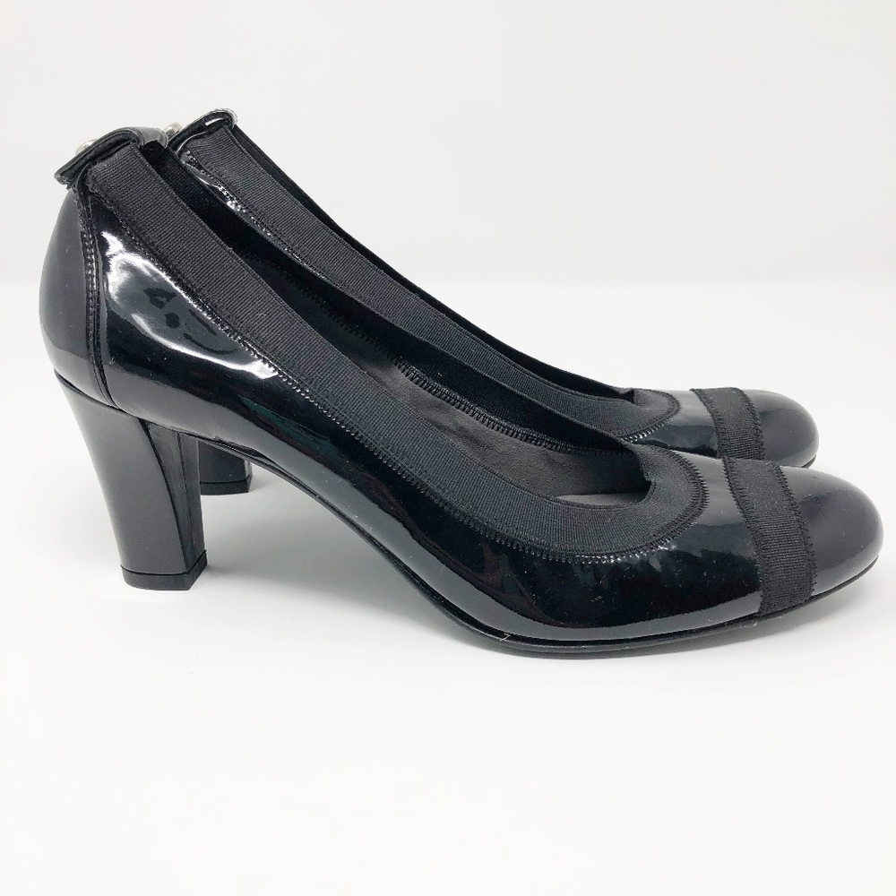 Stuart Weitzman Esily Elastic Trim Pumps Size 8