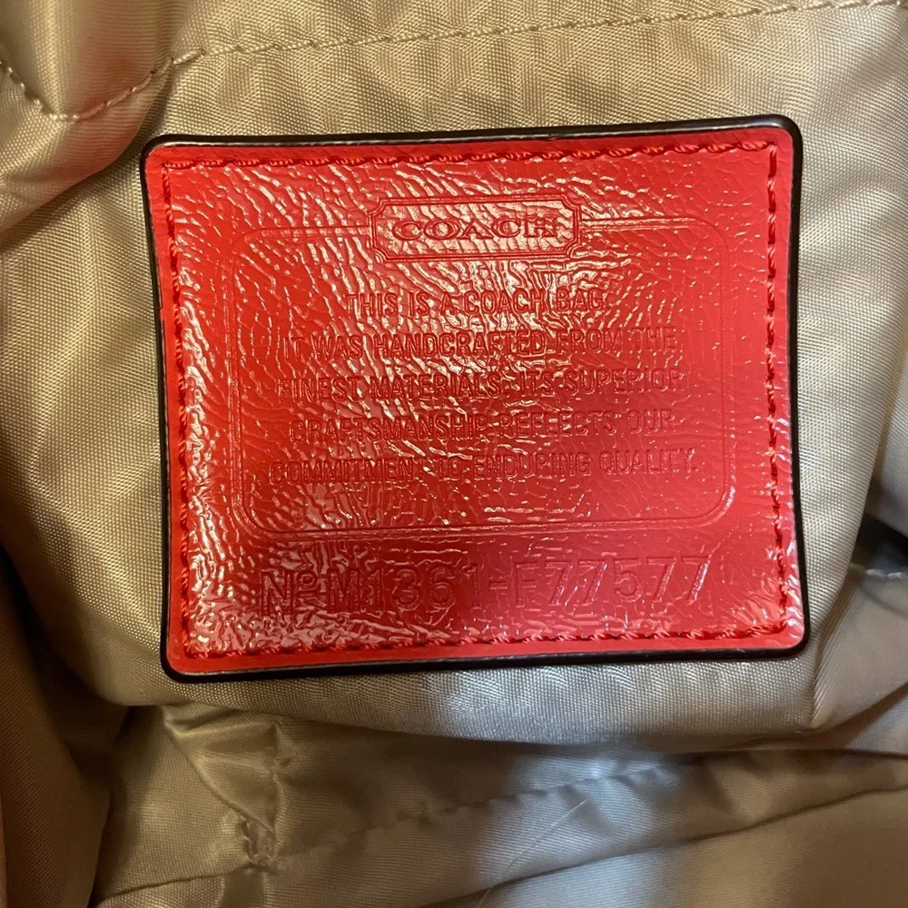 COACH Diaper Bag/Weekender - Picture 5 of 7