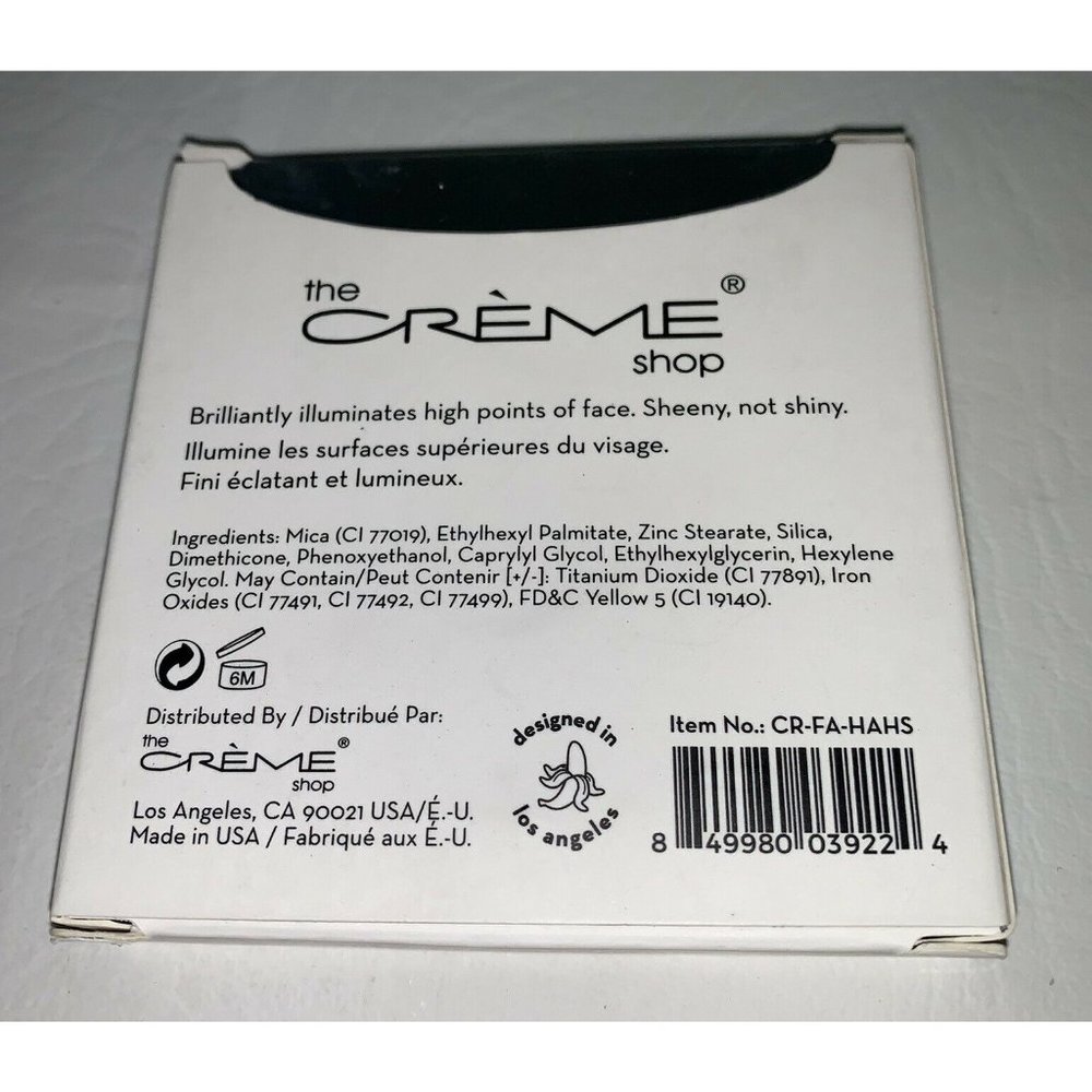 The Creme Shop Angel Face Powder Highlighter Duo Hey Sol Sister 0.25 oz - Picture 2 of 2