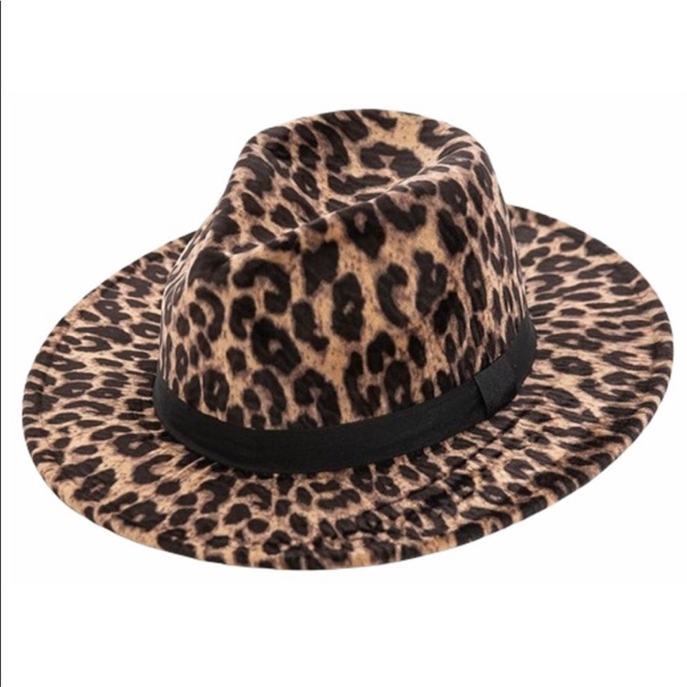 Leopard Print Fedora - Picture 8 of 9