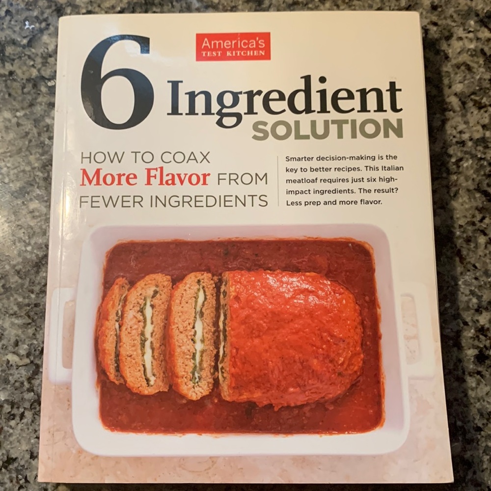 America’s Test Kitchen cookbook