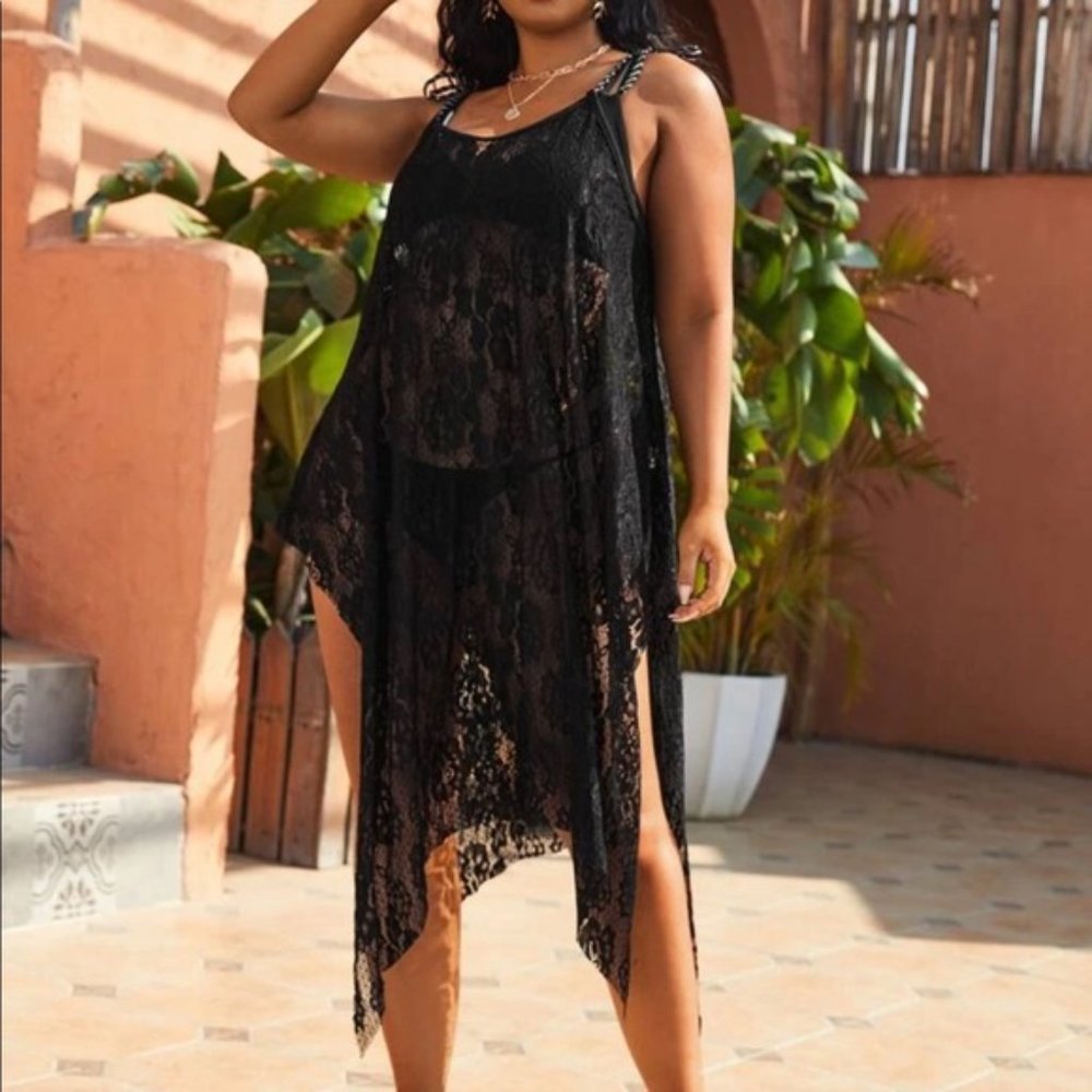 Nwt Lace cover up XL