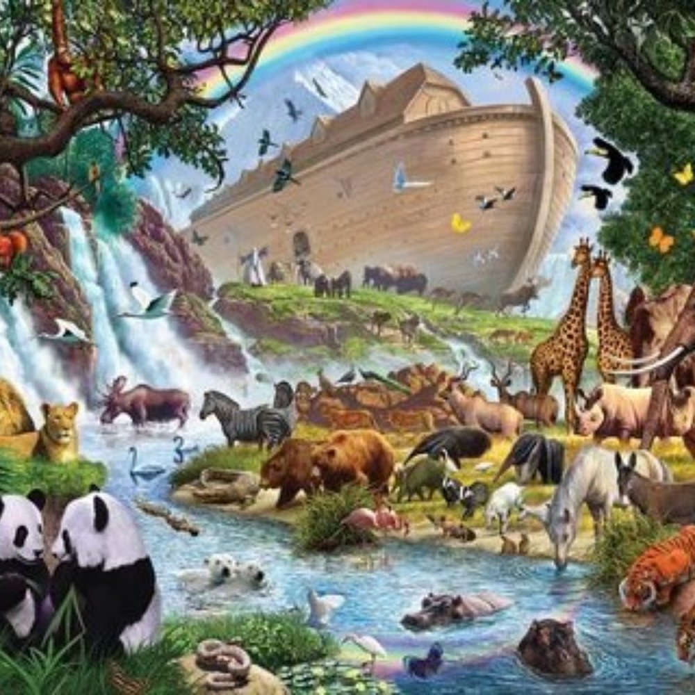 Noah's Ark Jigsaw Puzzle, 1000 pieces - NEW