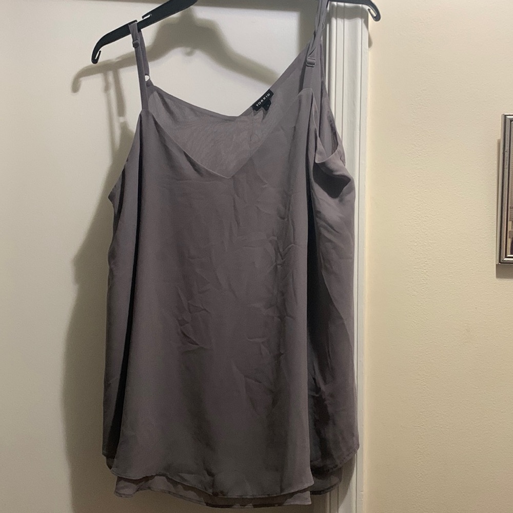 Torrid cool tone gray swing tank