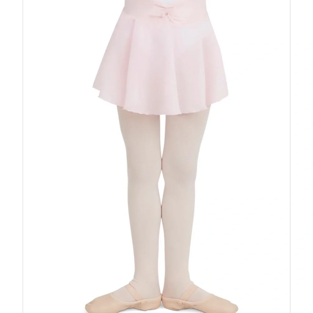 Capezio girls pink pull on Georgette style ballet skirt size Small - Picture 6 of 15