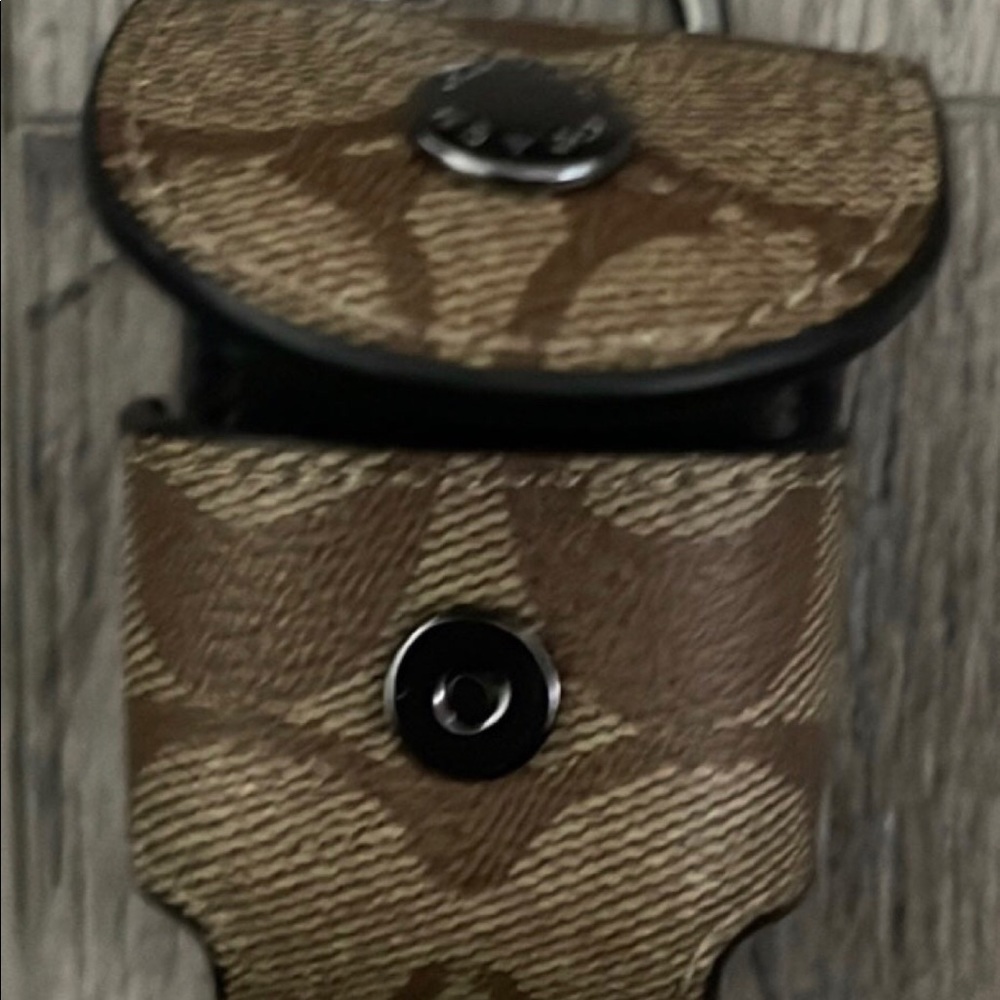 Coach Earbud Case