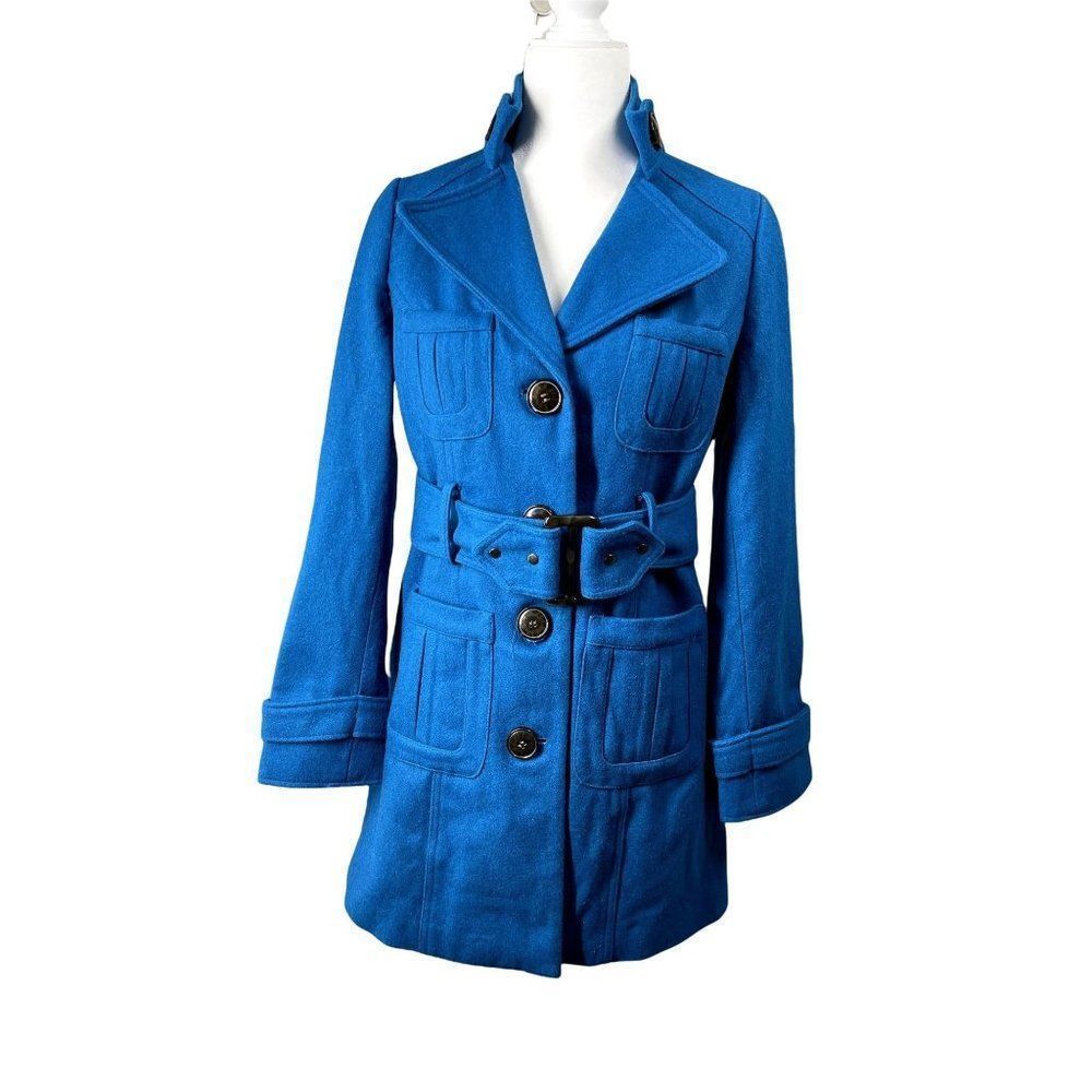 Forever 21 Blue Coat Women's Medium