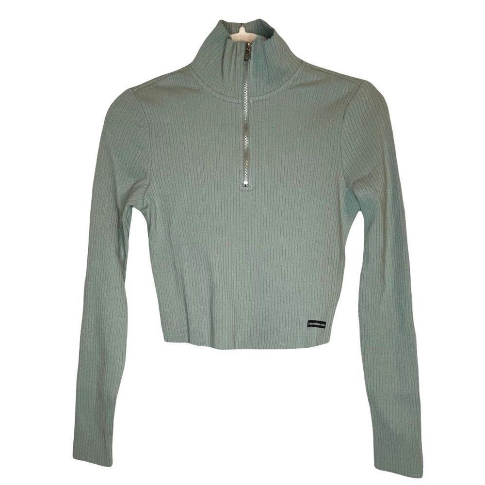 CALVIN KLEIN CROP LONG SLEEVE