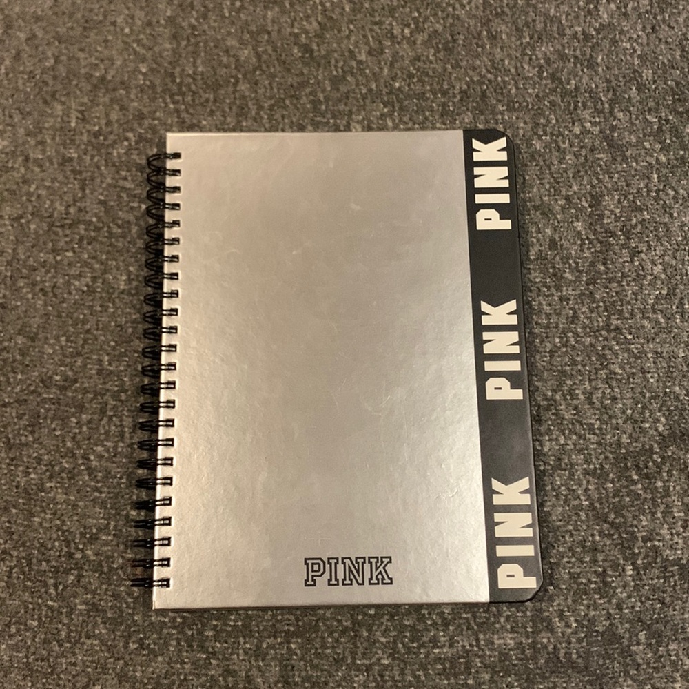 Victoria’s Secret PINK Reflective Silver Notebook