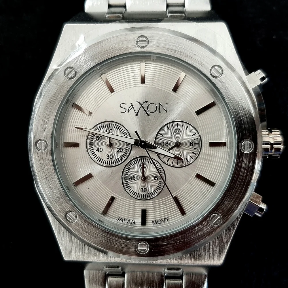 Saxon Wuldor Men's Multi-function Watch - Picture 1 of 5