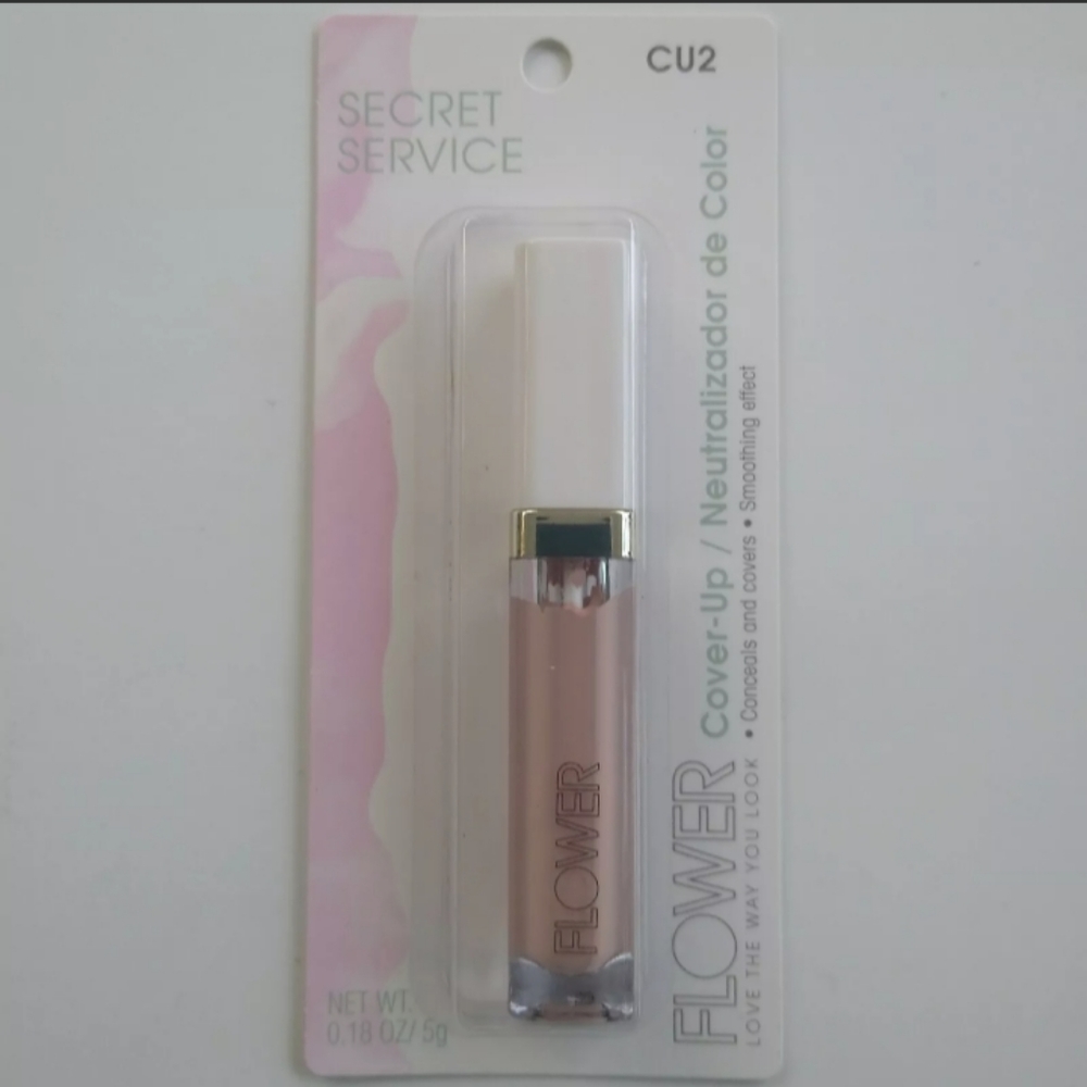 Flower Beauty Secret Service Cover-Up Concealer CU2 Drew Barrymore 0.18 Oz