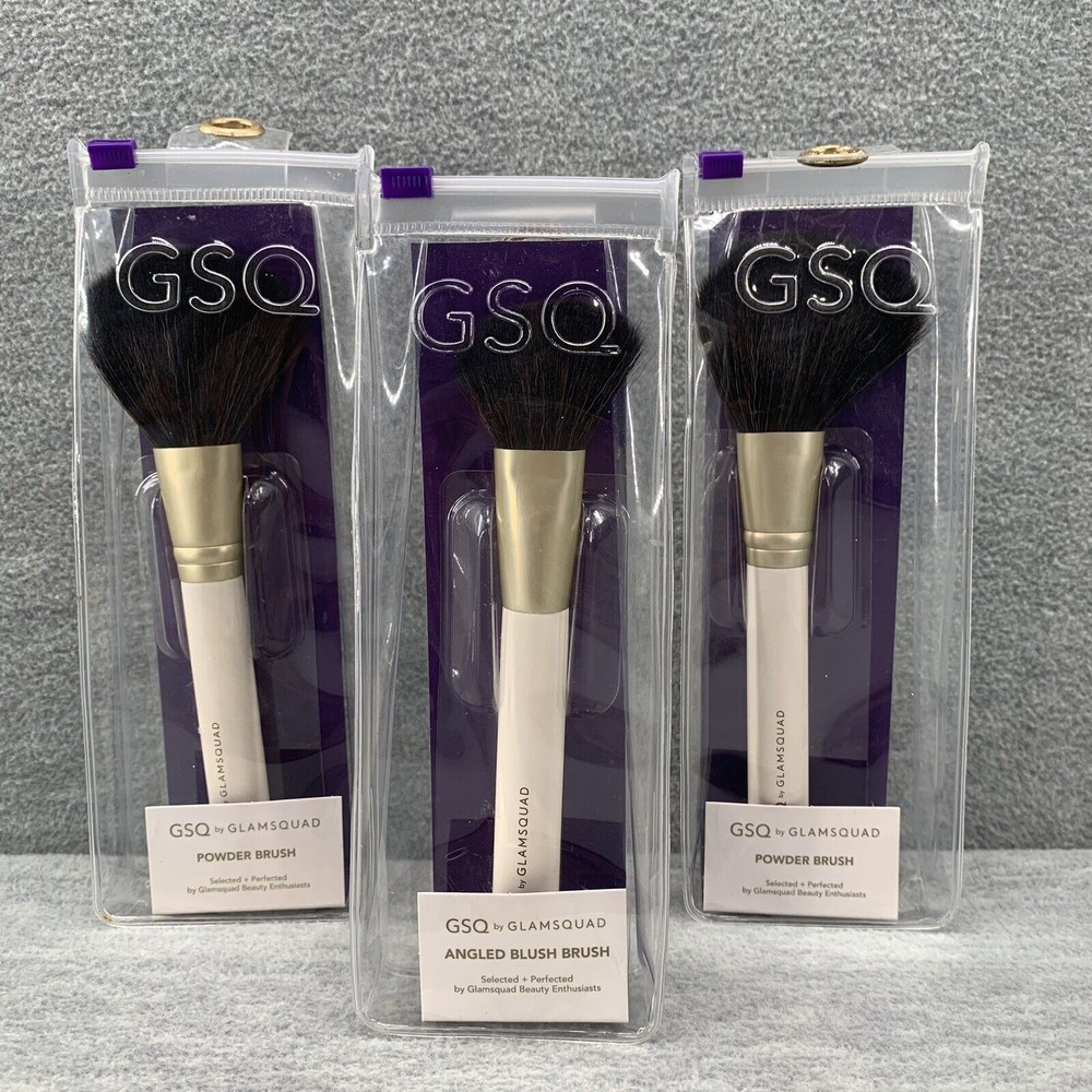 GSQ Angled Blush & Powder Brush Set of 3