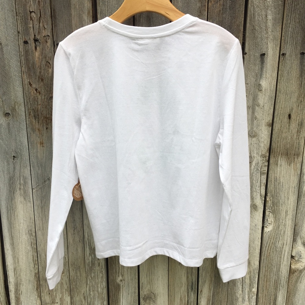 NWT Recycled Threads Graphic Tee White - Picture 6 of 9