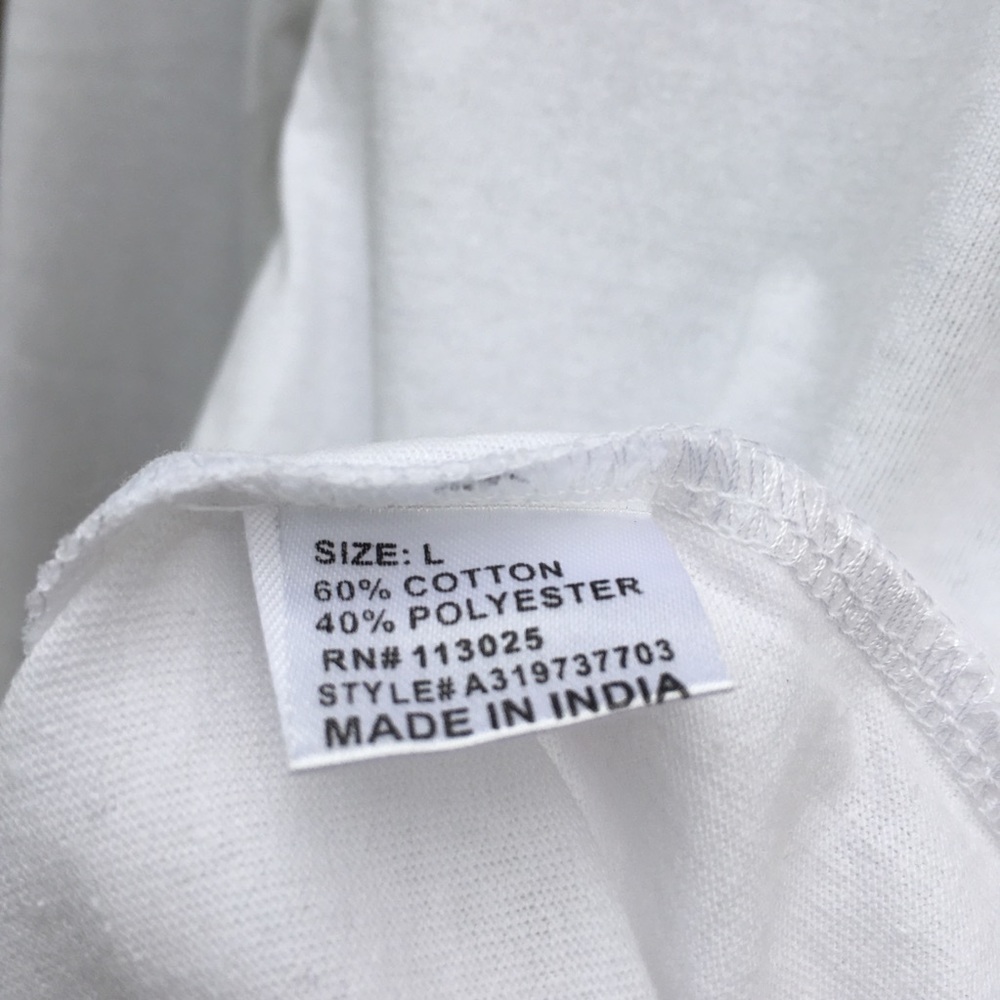 NWT Recycled Threads Graphic Tee White - Picture 7 of 9