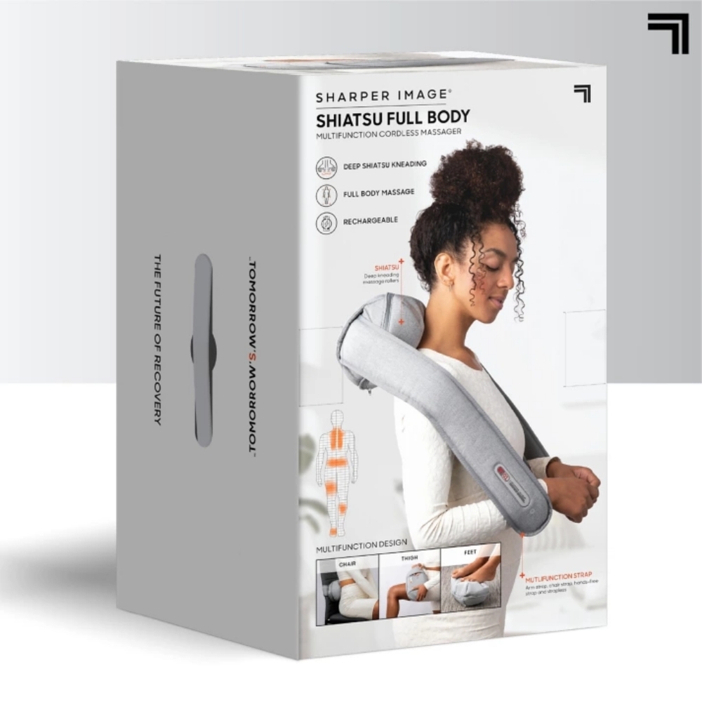 Sharper Image Shiatsu Full Body Massager - Picture 2 of 15