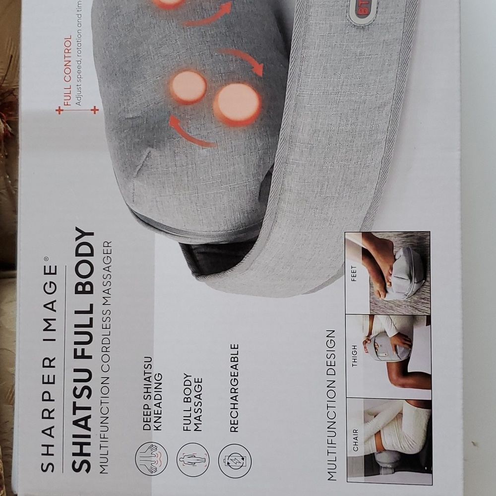 Sharper Image Shiatsu Full Body Massager - Picture 8 of 15
