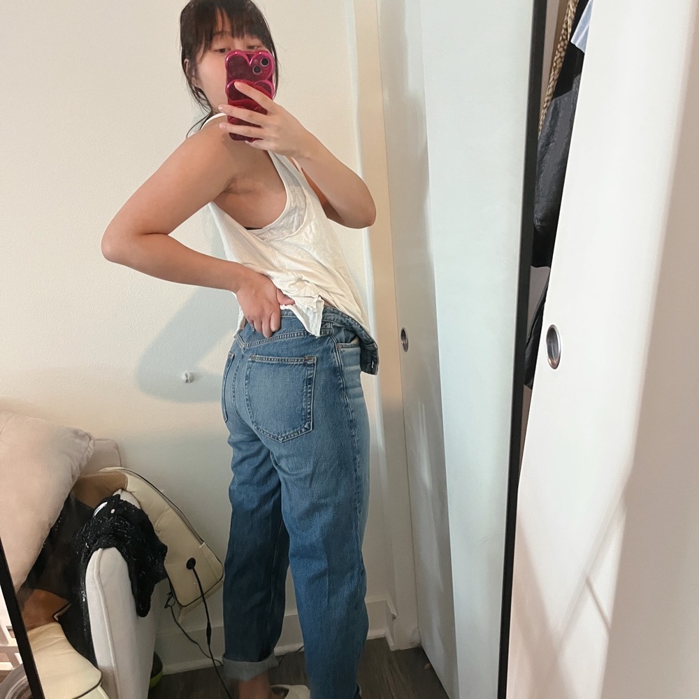 Rag & Bones Mid Rise Jeans Blue - Picture 5 of 6