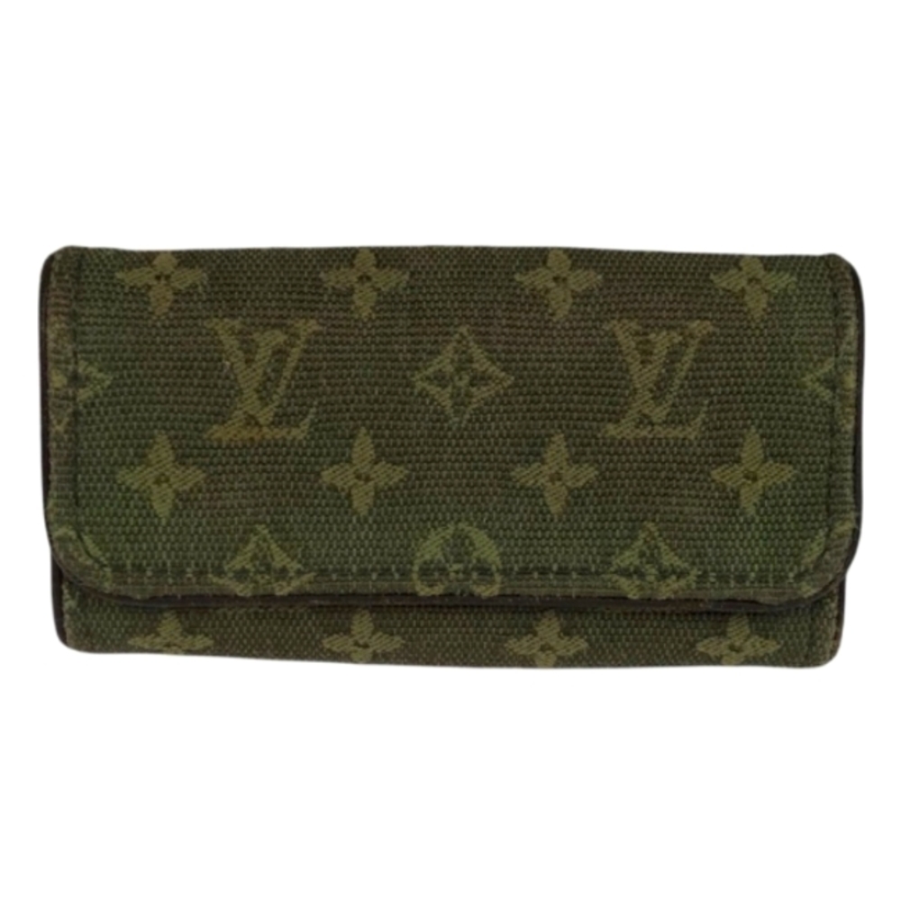 Authentic Louis Vuitton Mini Lin Monogram Key Case