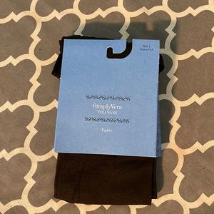 NWT simply vera Vera Wang tights, size 1