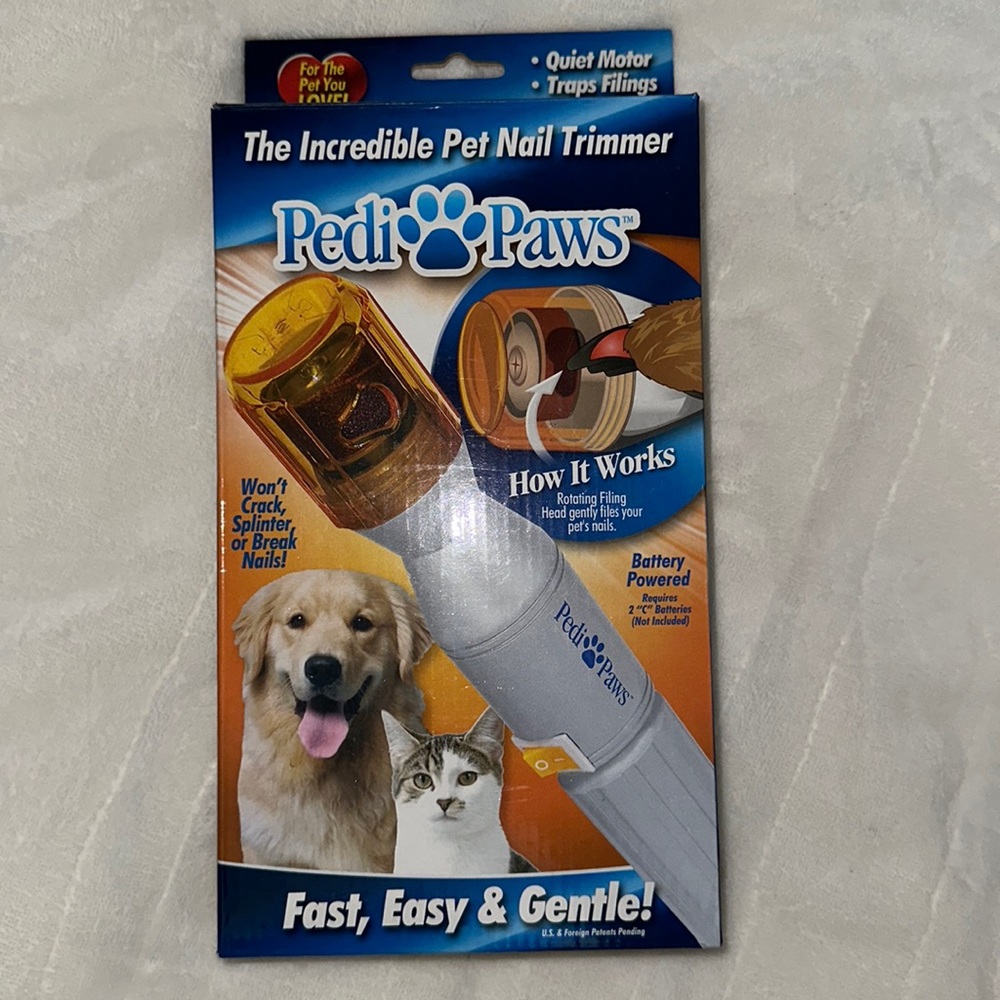 Pedi Paws Pet Nail Trimmer