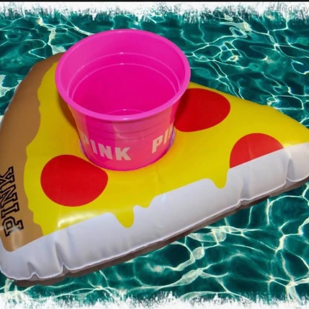 Victorias Secret PINK Cup and Pizza Float