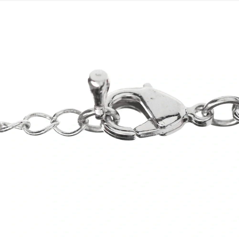 DIOR BRACELET Heart Double Wrap Calfskin Leather Red & Silver NEW in BOX - Picture 6 of 8