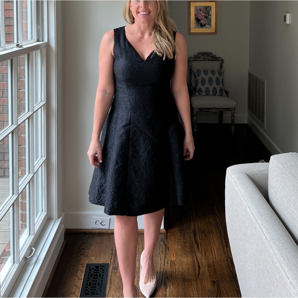 Draper James Black Cocktail Dress Size 8