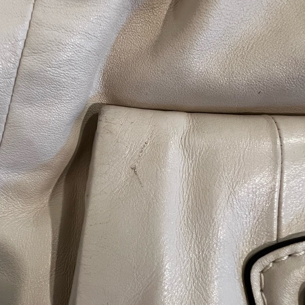 Coach White Leather Kristin Satchel Bag 14758 - Picture 8 of 8